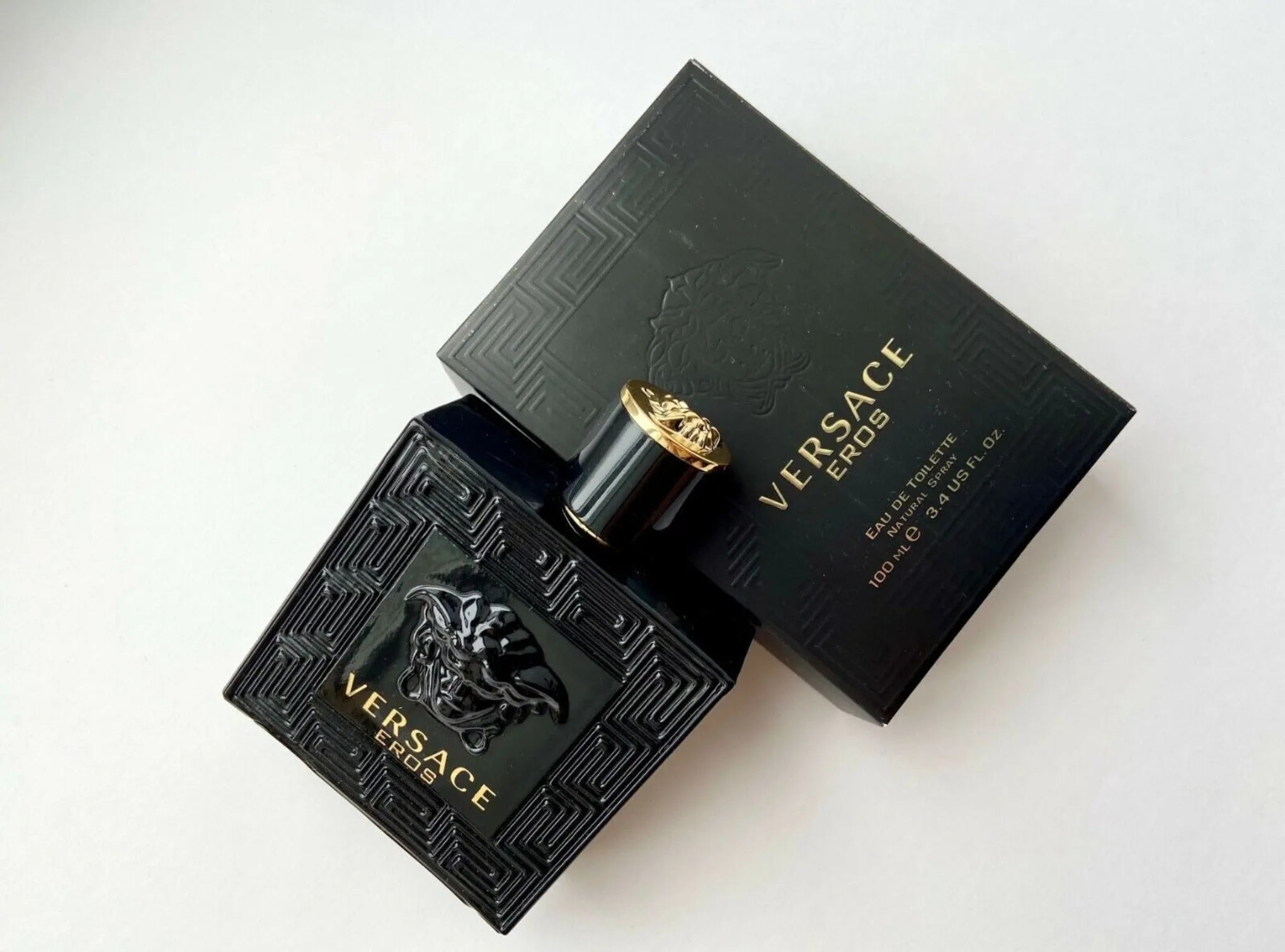 Versace Eros Black Edition Eau De Toilette (EDT)-Versace-MANZARA STORE-100ml-Original Master Box-MANZARA STORE